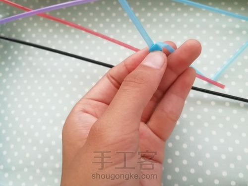 吸管星星⭐️【应该是比较清晰细致的教程(⁄⁄•⁄ω⁄•⁄）】 第17步