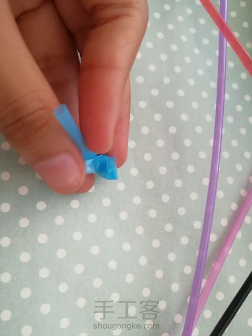 吸管星星⭐️【应该是比较清晰细致的教程(⁄⁄•⁄ω⁄•⁄）】 第20步