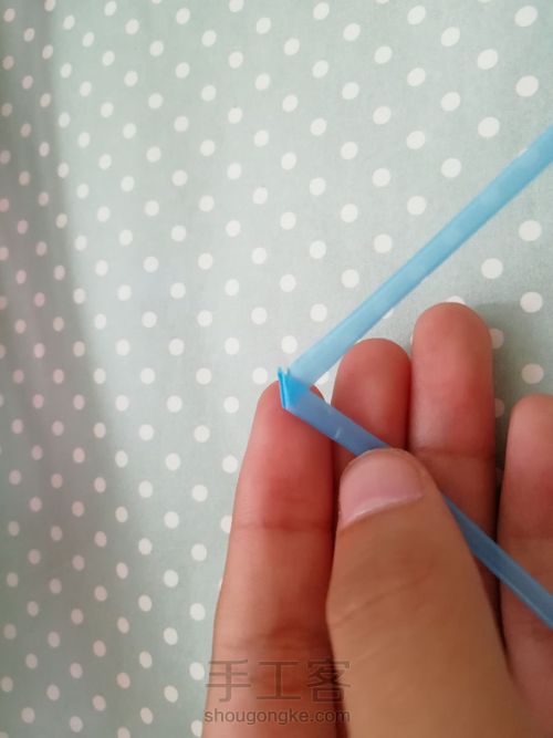 吸管星星⭐️【应该是比较清晰细致的教程(⁄⁄•⁄ω⁄•⁄）】 第9步