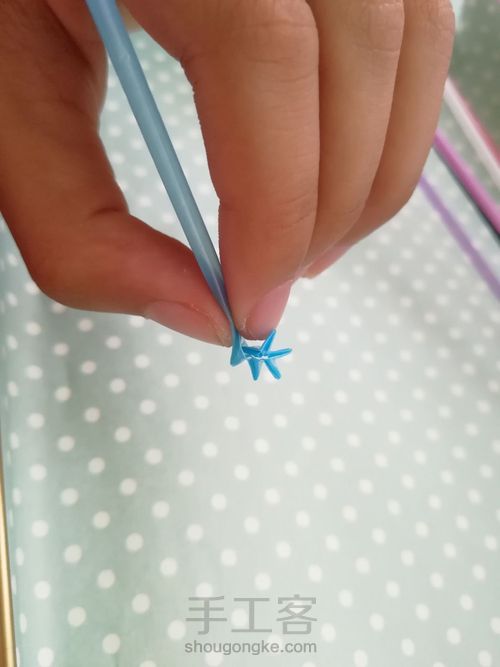 吸管星星⭐️【应该是比较清晰细致的教程(⁄⁄•⁄ω⁄•⁄）】 第15步