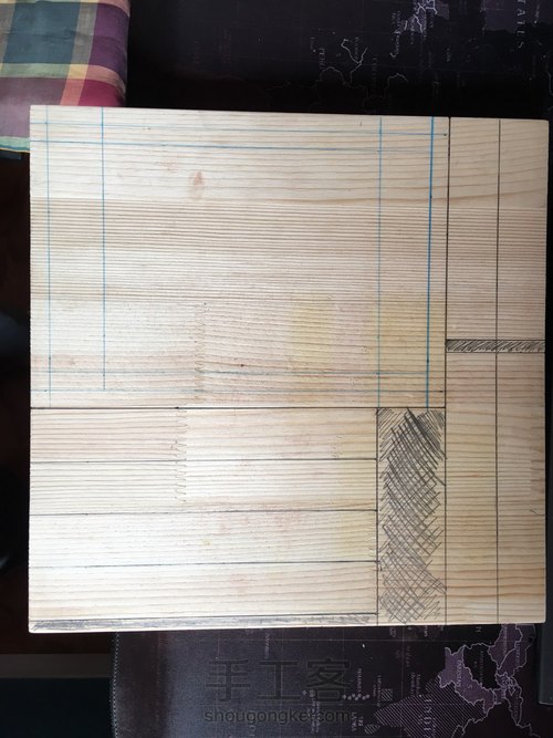 松木小板凳 第1步