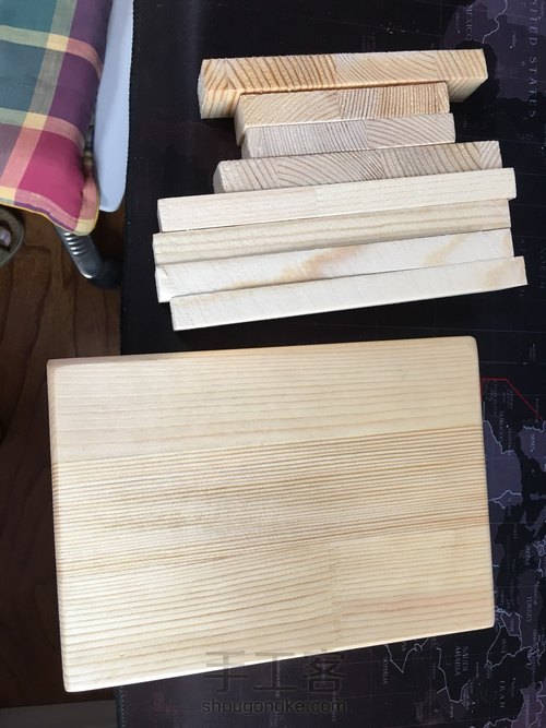 松木小板凳 第4步