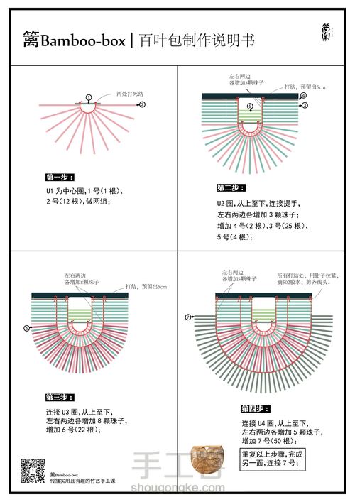 篱Bamboo-box 百叶网红包 第1步