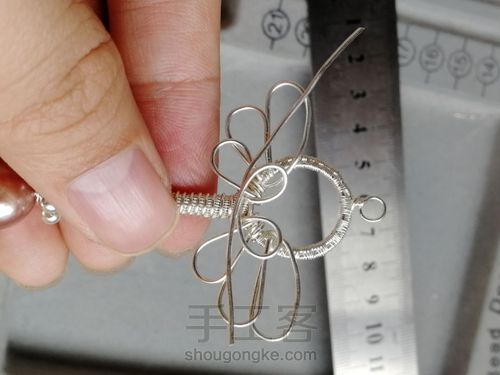 珍珠金属绕线天使棒 第27步