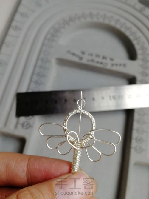 珍珠金属绕线天使棒 第28步