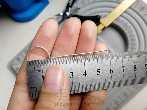 珍珠金属绕线天使棒 第3步