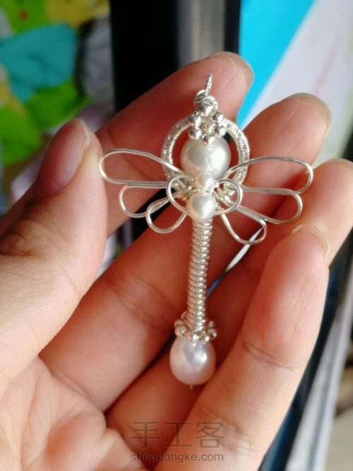 珍珠金属绕线天使棒 第35步