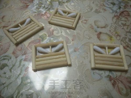 一次性筷子制作的相框 第10步