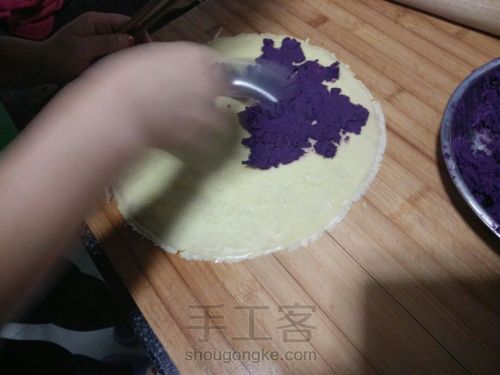 紫薯卷 第10步