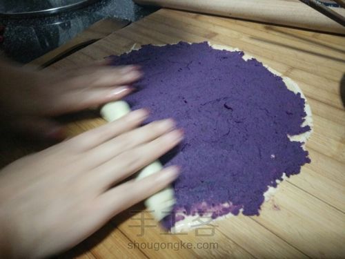 紫薯卷 第12步