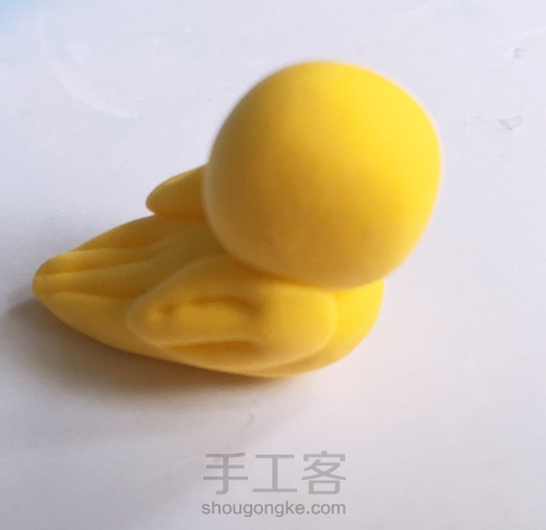 黏土车载摆件【夏日青蛙】做起来，安全美观好欢喜！！！ 第15步