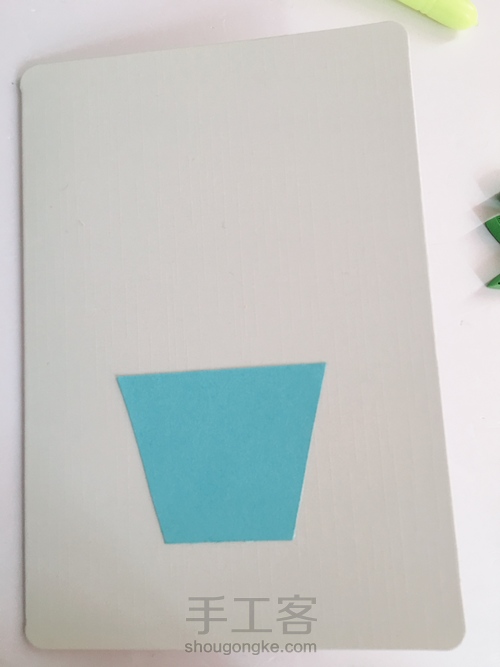 教师节这样的贺卡好有心意，幼儿园小朋友也学的会······ 第5步