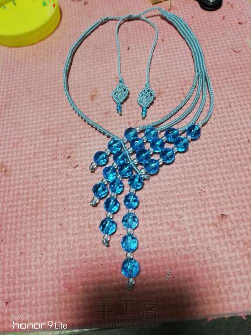 仿外网多珠项链 第9步