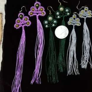 终是做出我想做的耳饰。