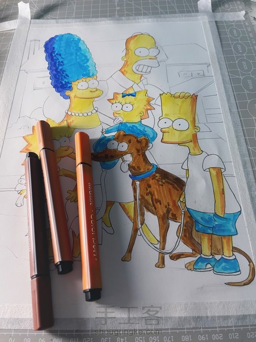 趣味版 相亲相爱一家人👨👩👧👧 第5步