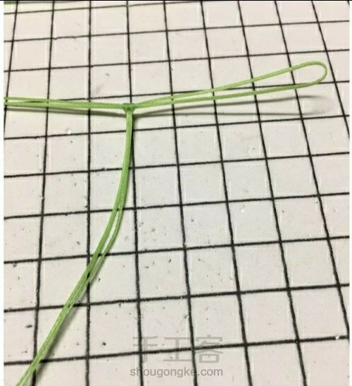 六瓣花托 第1步