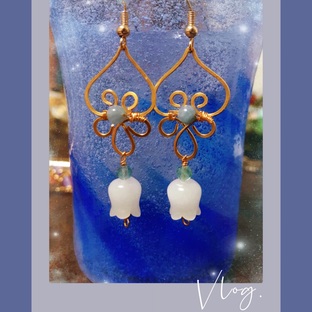 制作一个简单漂亮的耳环