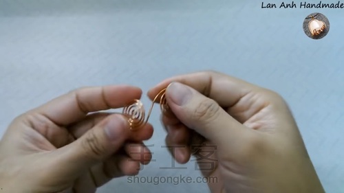 无孔珠子绕线，超级简单又好看 第9步