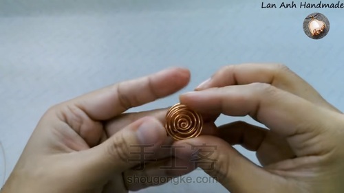 无孔珠子绕线，超级简单又好看 第10步