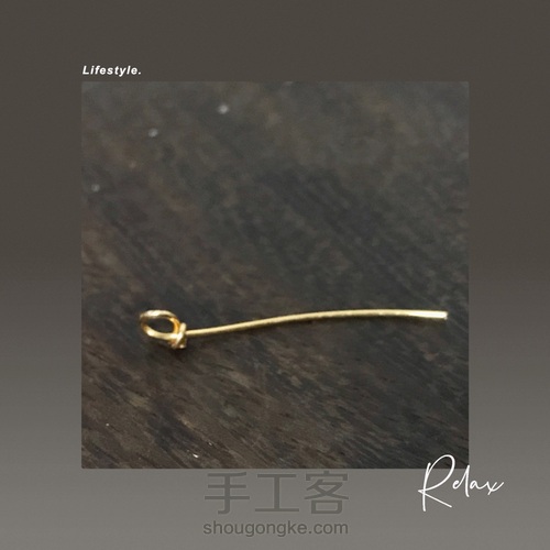 天河石手链改造绕线版本 第3步