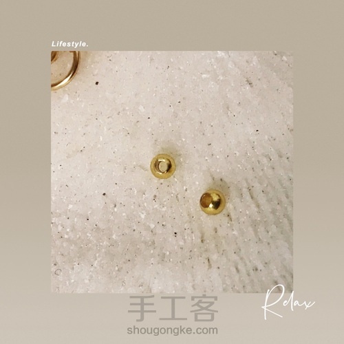 宫廷风格组合绕线包钻水晶耳环,六段钳的应用 第34步