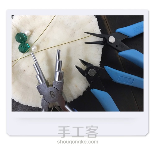 绕线皇冠耳环，非常可爱的风格 第1步