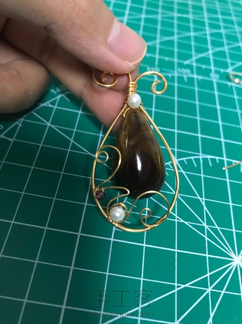 根珀大水滴绕线设计 第6步