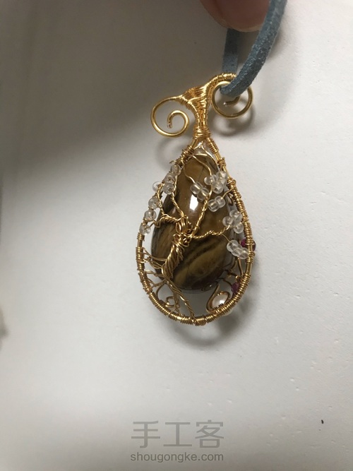 根珀大水滴绕线设计 第9步