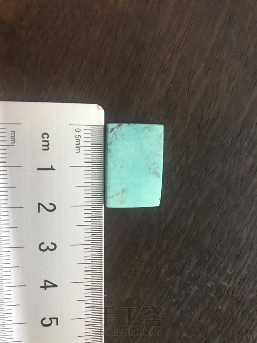 方形石十字绕线 包金艺术绕线 第1步