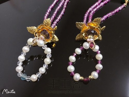 琉璃流苏配绕线水滴佛像小手持设计 第8步