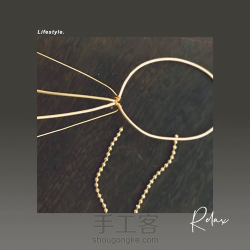 意大利贝雕卡梅奥绕线吊坠设计2 第1步