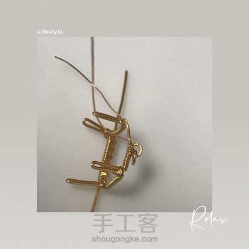 夹镶碧玺方形切面珠吊大溪地巴洛克珍珠 第8步