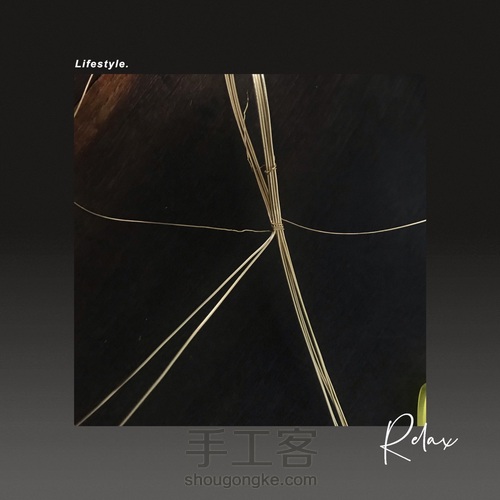 厚料金珀绕线吊坠简约大气 第10步