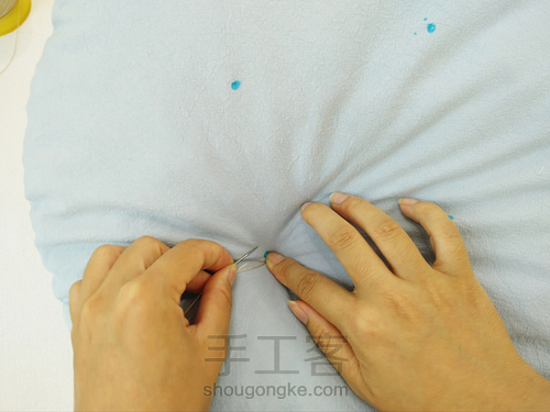 天气转凉，给喵和汪缝暖暖的窝 第7步