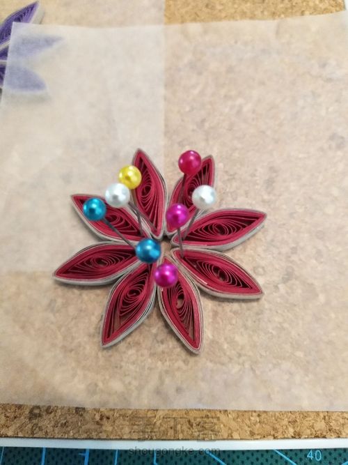 曼陀罗花团 第1步