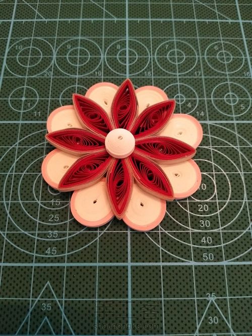 曼陀罗花团 第3步