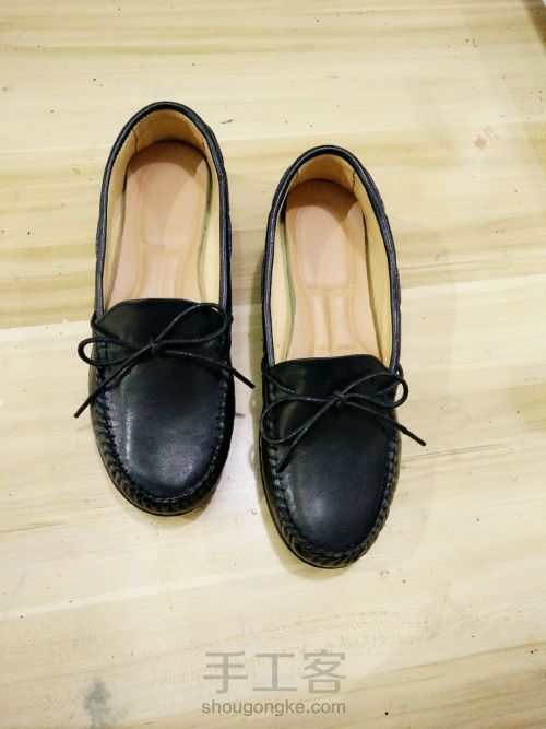 手工鞋☞阿姨的平底软胶鞋 第18步