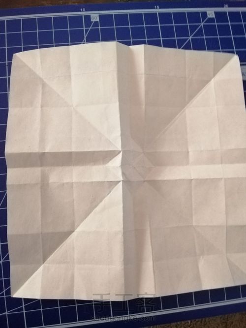 十字千纸鹤 第1步