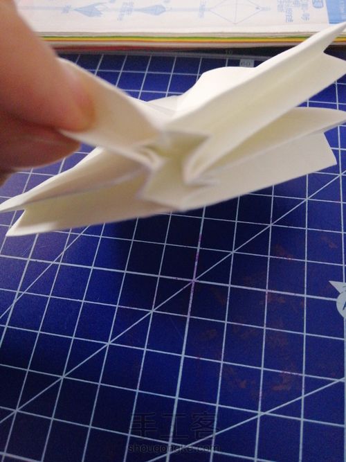 十字千纸鹤 第2步