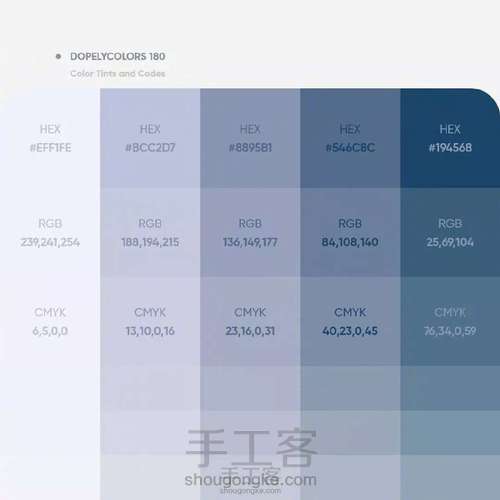 各处搬运的配色图 第21步