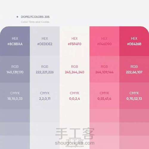 各处搬运的配色图 第23步