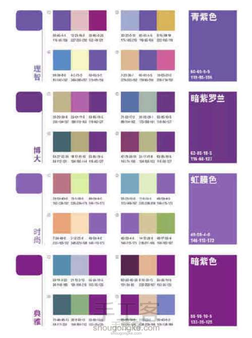 各处搬运的配色图 第41步