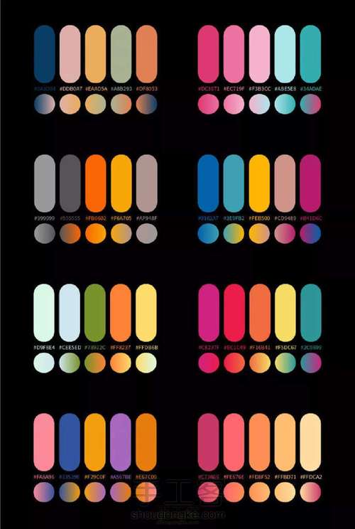 各处搬运的配色图 第45步