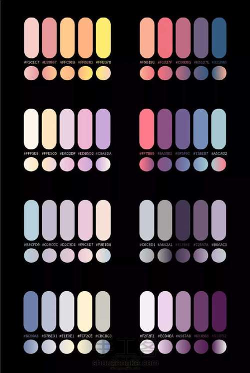 各处搬运的配色图 第51步