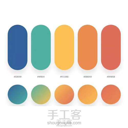 各处搬运的配色图 第62步