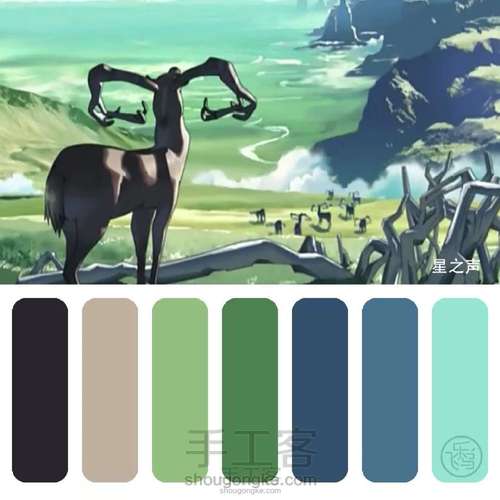 各处搬运的配色图 第81步