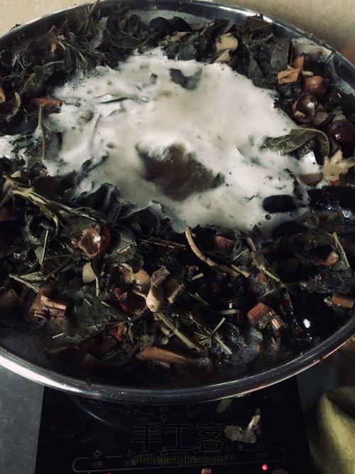 中药洗发水制作方法 第2步