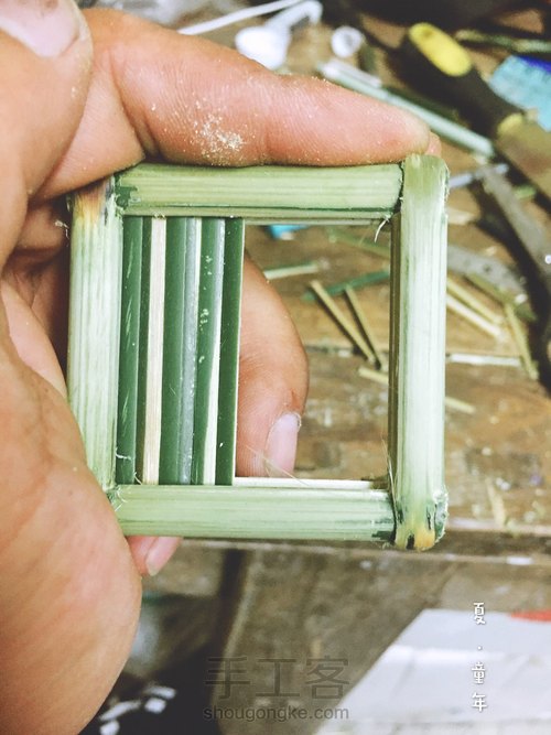 竹制小玩意 第4步