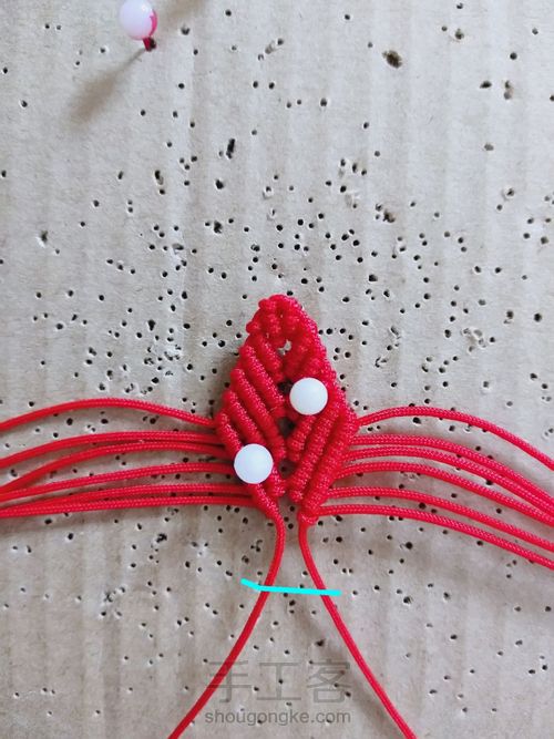 枫叶书签 第11步