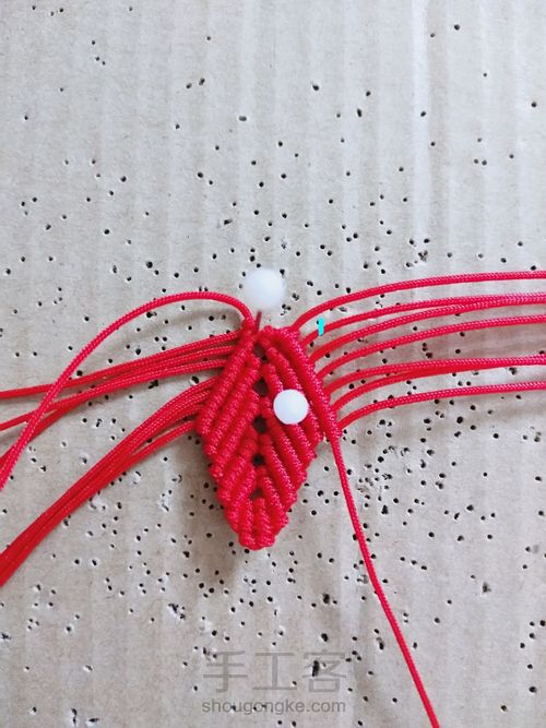 枫叶书签 第13步